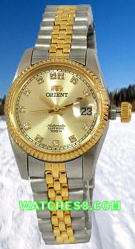 ORIENT Oyster Ladies Automatic Sapphire Collection FNR16002C