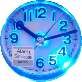 SEIKO Alarm Clock QHE100S
