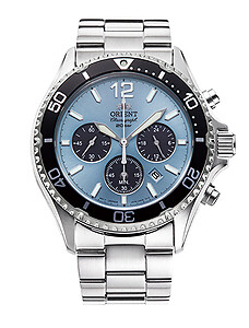 ORIENT Sports Chronograph Solar Chronograph 20bar RA-TX0206L10B