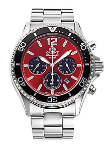 ORIENT Sports Chronograph Solar Chronograph 20bar RA-TX0207R10B