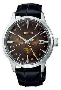 SEIKO PRESAGE Cocktail GMT- Rusty Nail Automatic SSK039J1