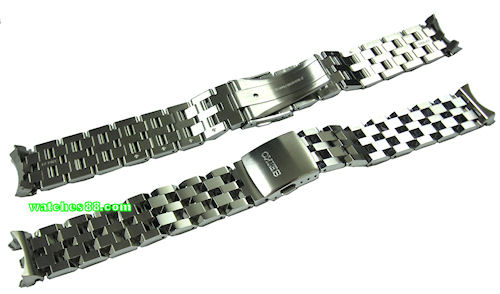 watches88. Seiko solid stainless steel bracelet for SNM001, SNM003 ,  SNM005, SNM007
