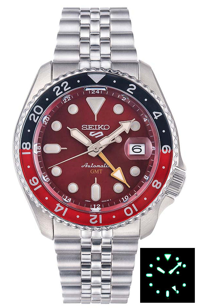 watches88. SEIKO 5 SKX GMT Passion Red Limited Edition 1000pcs ...